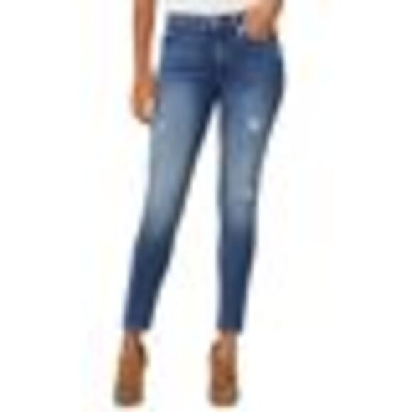 Joe's Jeans The Icon Distressed Ankle Skinny Jeans In Bledsoe - 24 - Picture 3 of 3